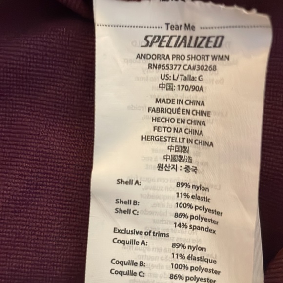 Specialized Andorra Pro Shorts - Picture 4 of 5